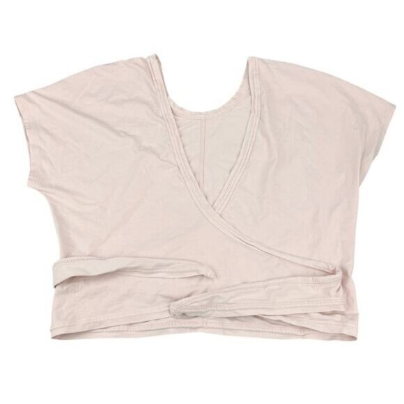 Lululemon Its A Tie Tee Pink Mist Size 4 - Picture 6 of 7